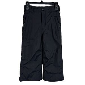 Columbia Toddler SZ 4T Ski Pants Snowboard Insulated Omni-Tech Omni-Shield Black
